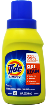 TIDE Simply Oxi +Ultra Stain Release 'Refreshing Breeze' Laundry Detergent 6 Loads 306 ml